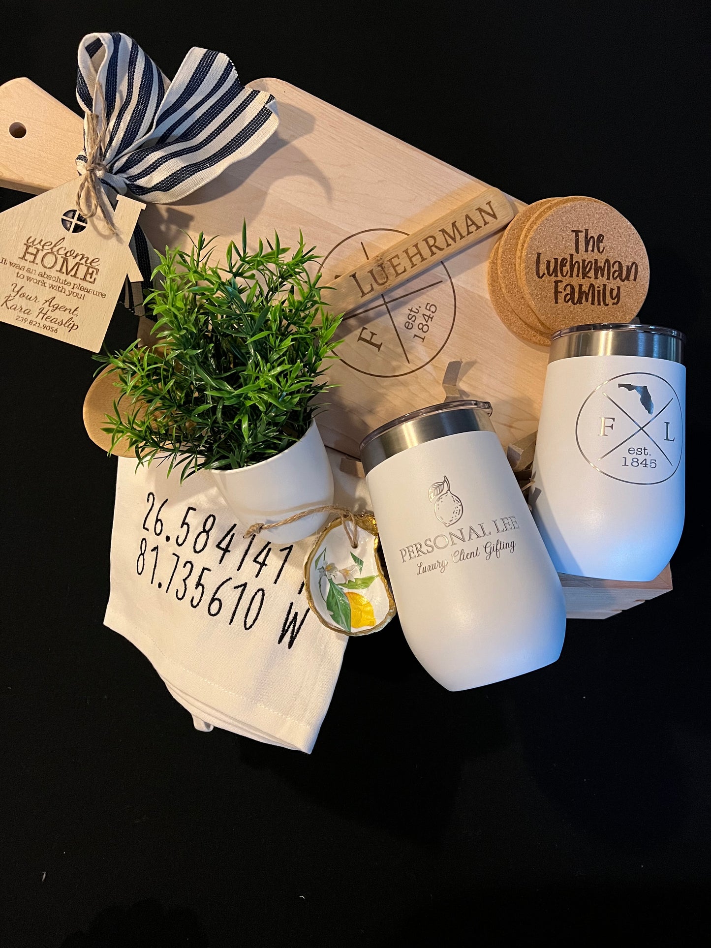 Custom Welcome Home Basket