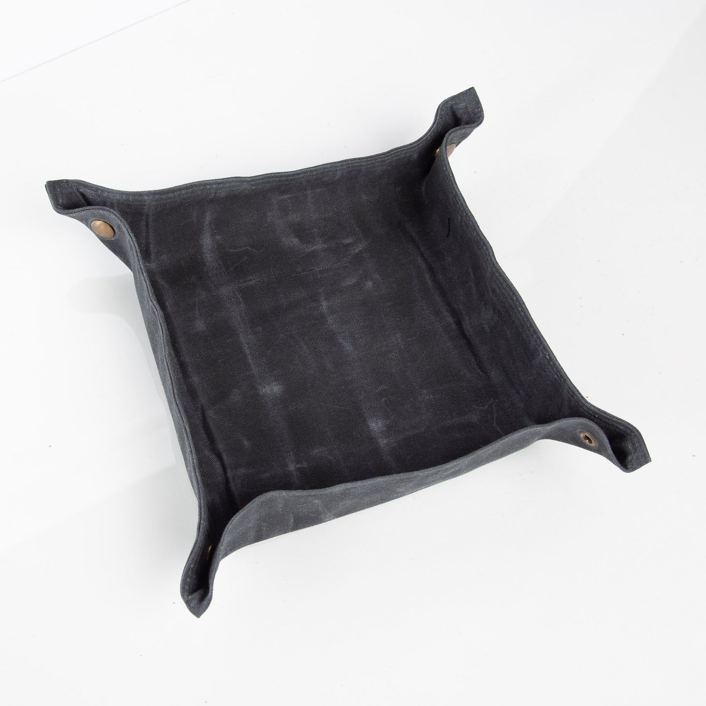 Waxed Canvas Desk Tray, small