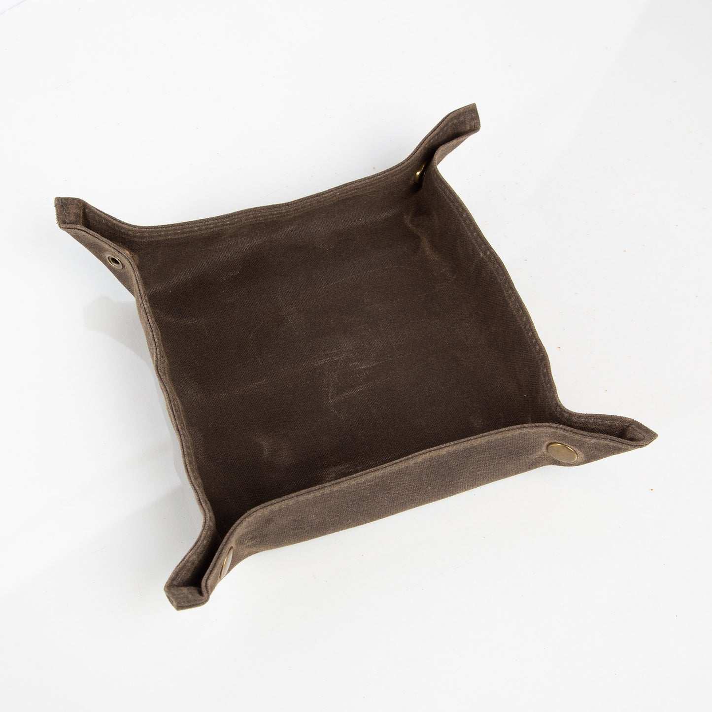 Waxed Canvas Desk Tray, small