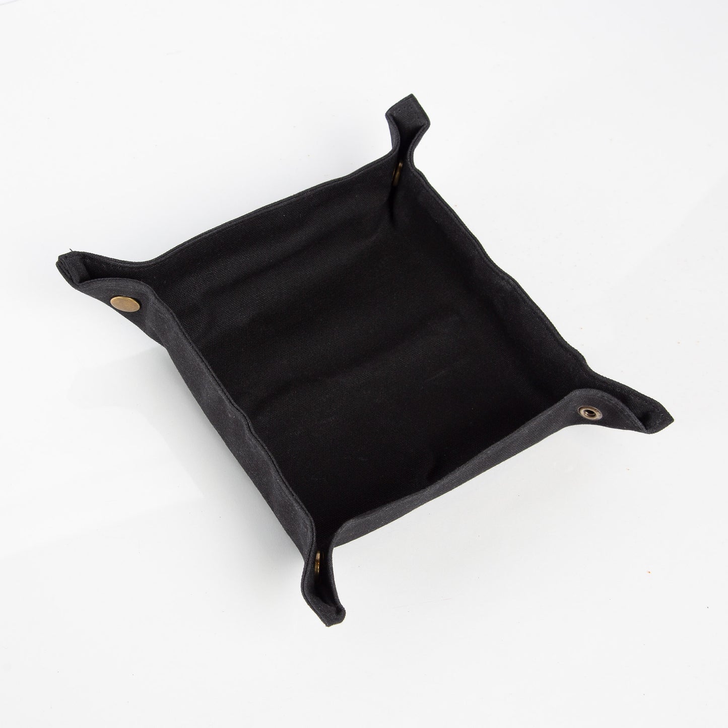 Waxed Canvas Desk Tray, small