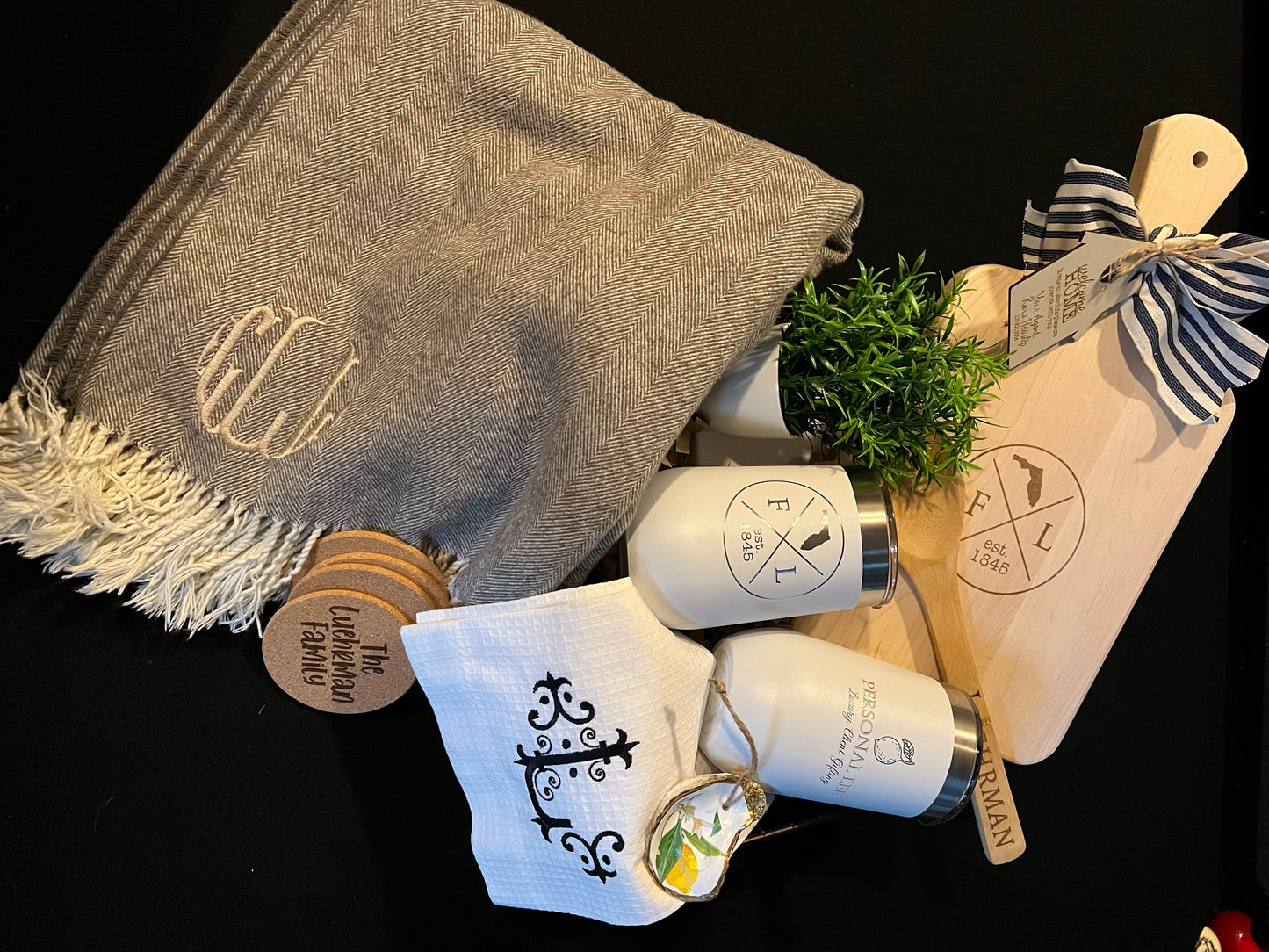 Custom Welcome Home Basket
