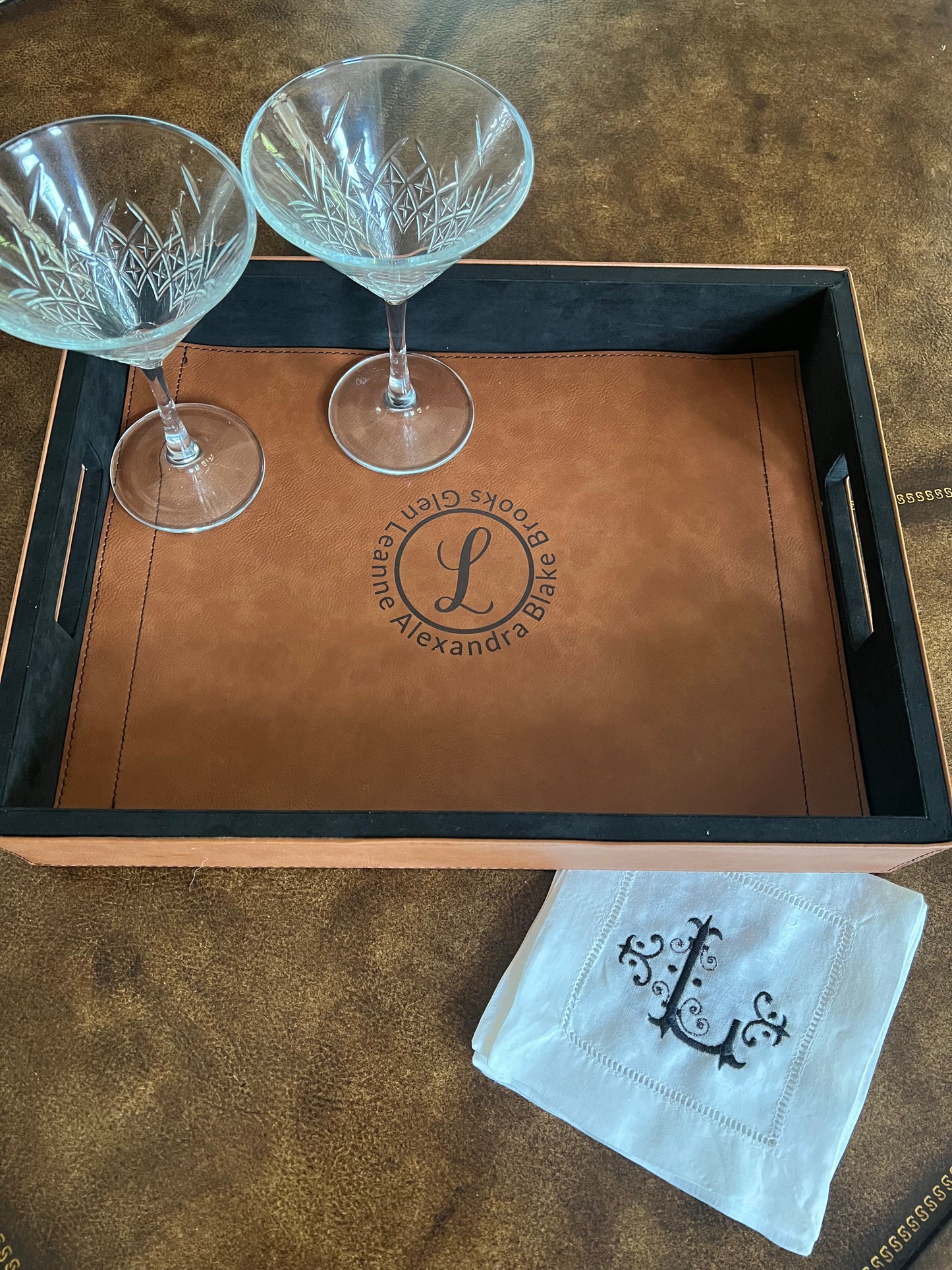 Personalized Serving Tray