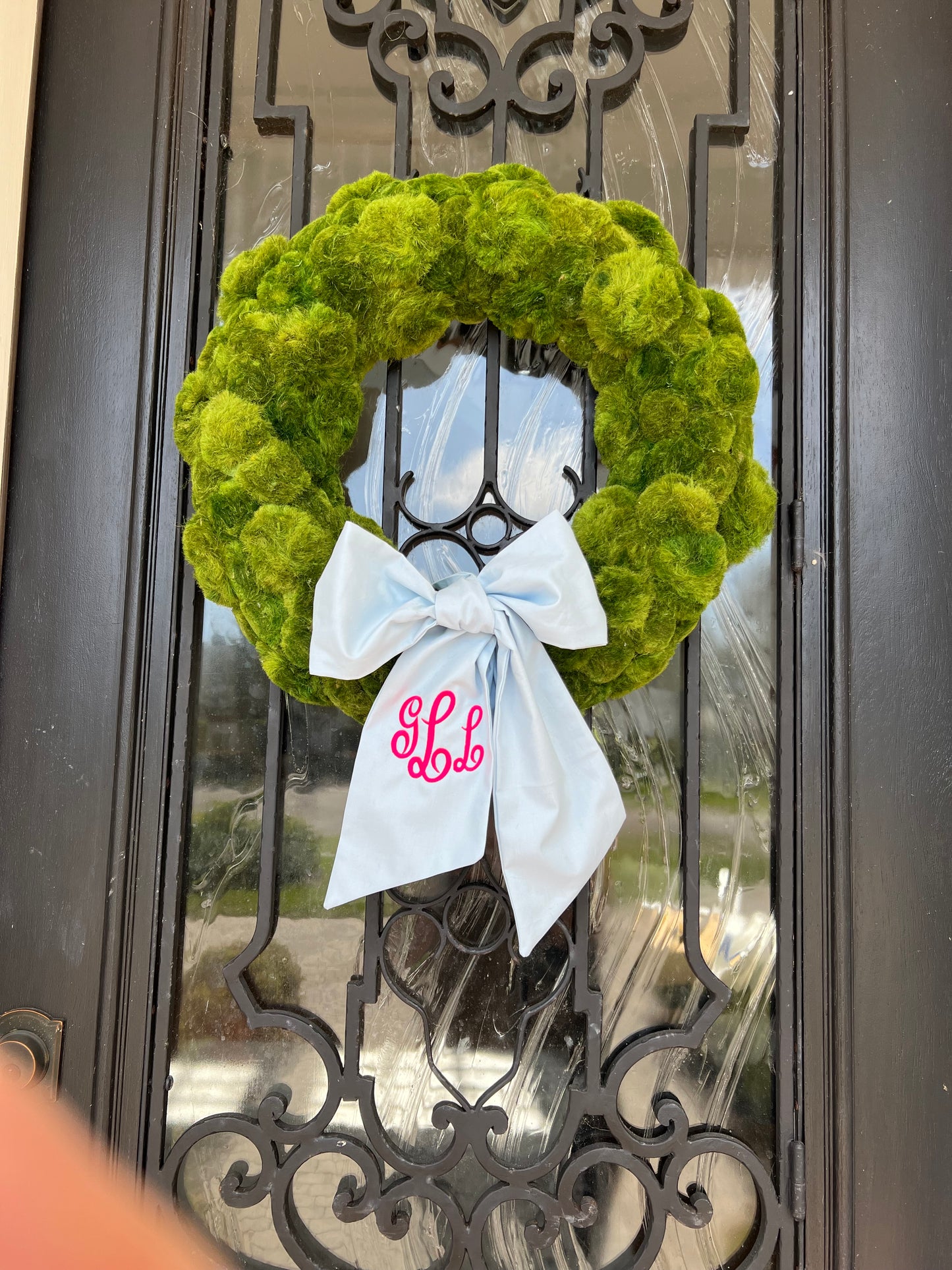 Wreath Sash Bow
